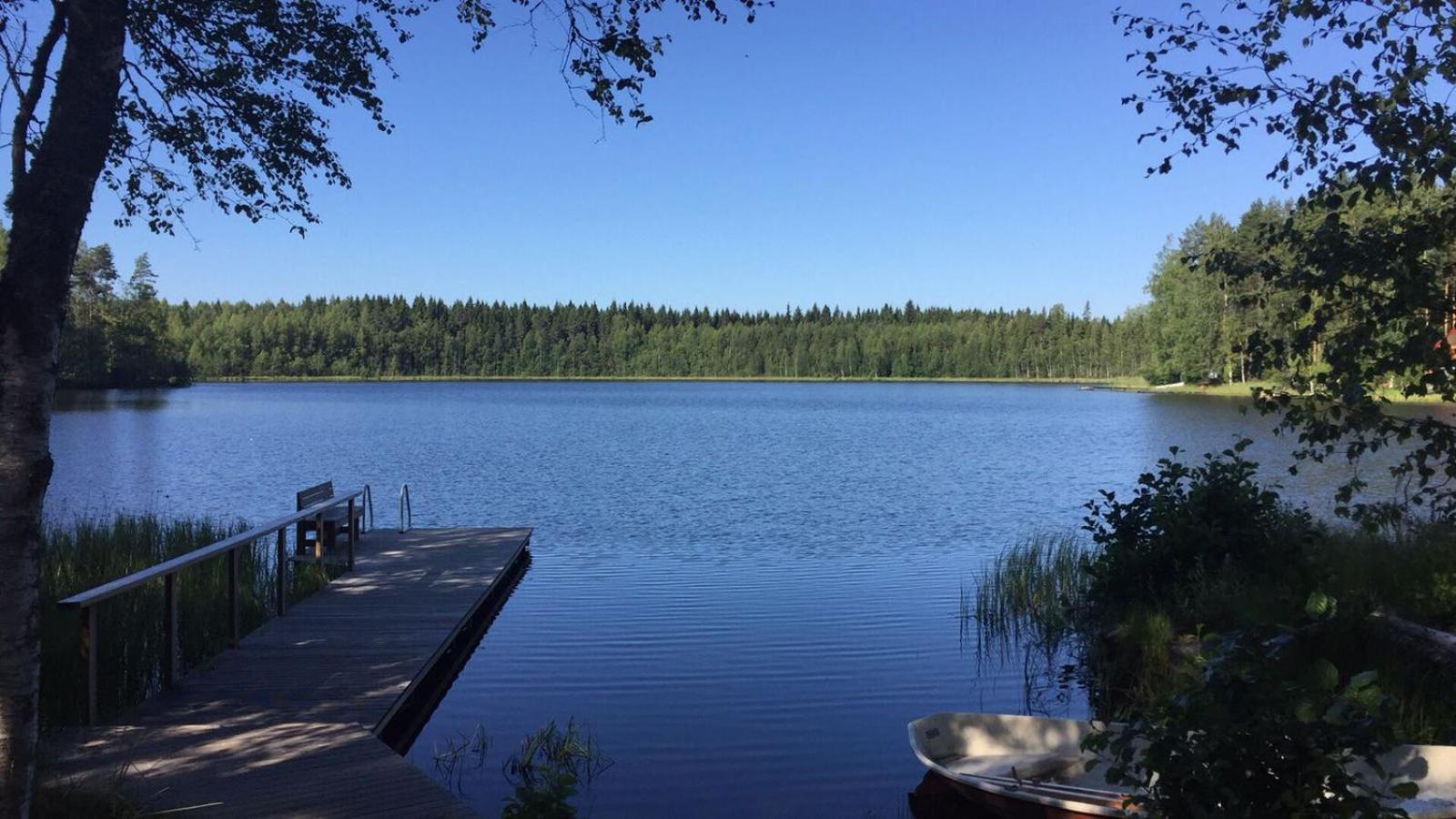 Private Lakeside Holiday Property In Nature Канкаанпяа Экстерьер фото