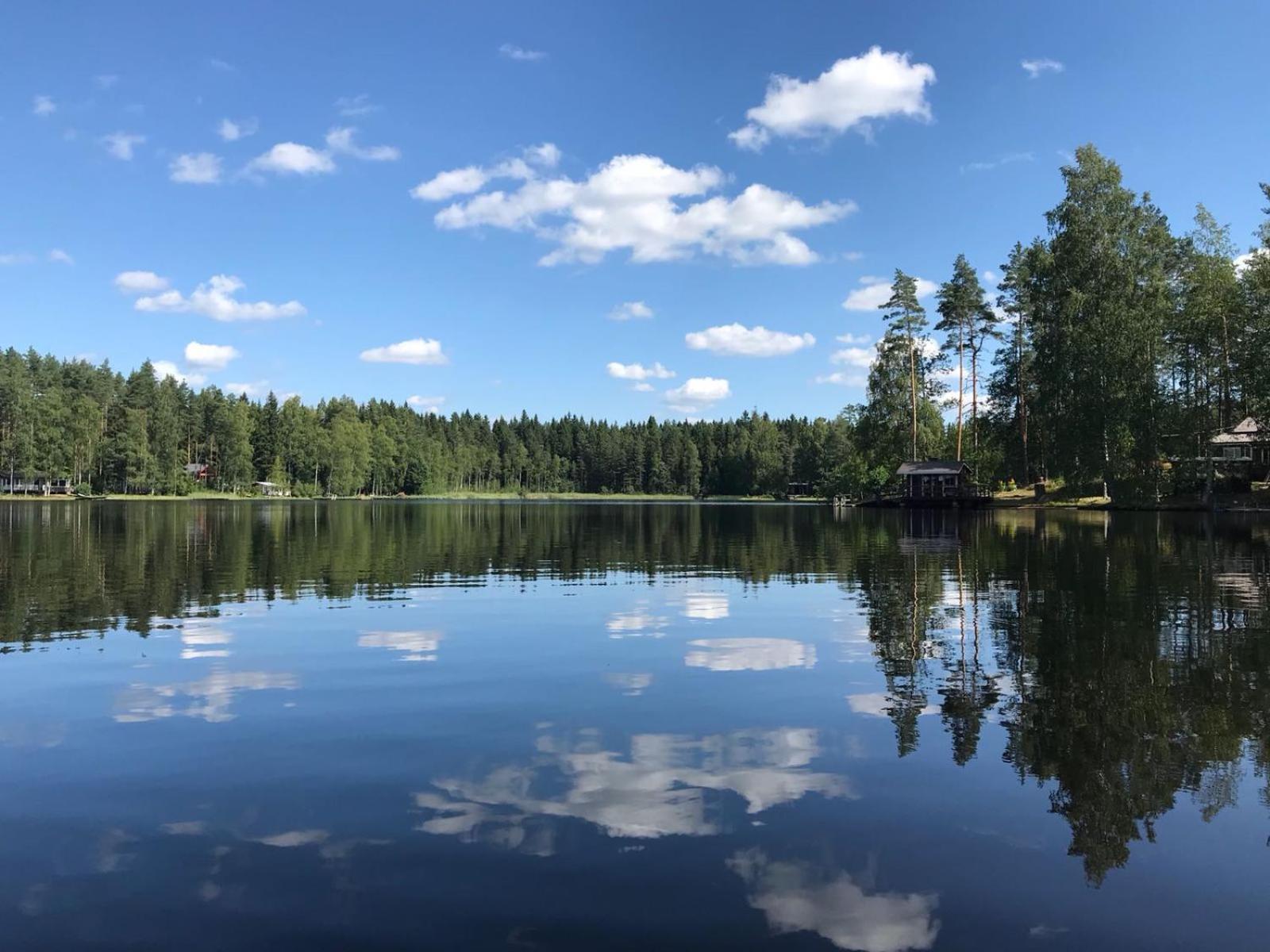 Private Lakeside Holiday Property In Nature Канкаанпяа Экстерьер фото
